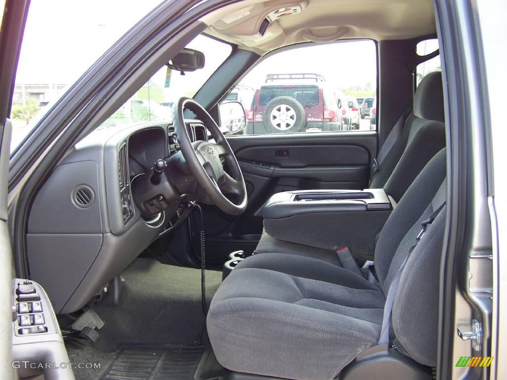 2008 Silverado 1500 LS Crew Cab - Graystone Metallic / Dark Titanium photo #9