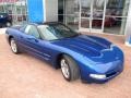Electron Blue Metallic 2002 Chevrolet Corvette Coupe Exterior