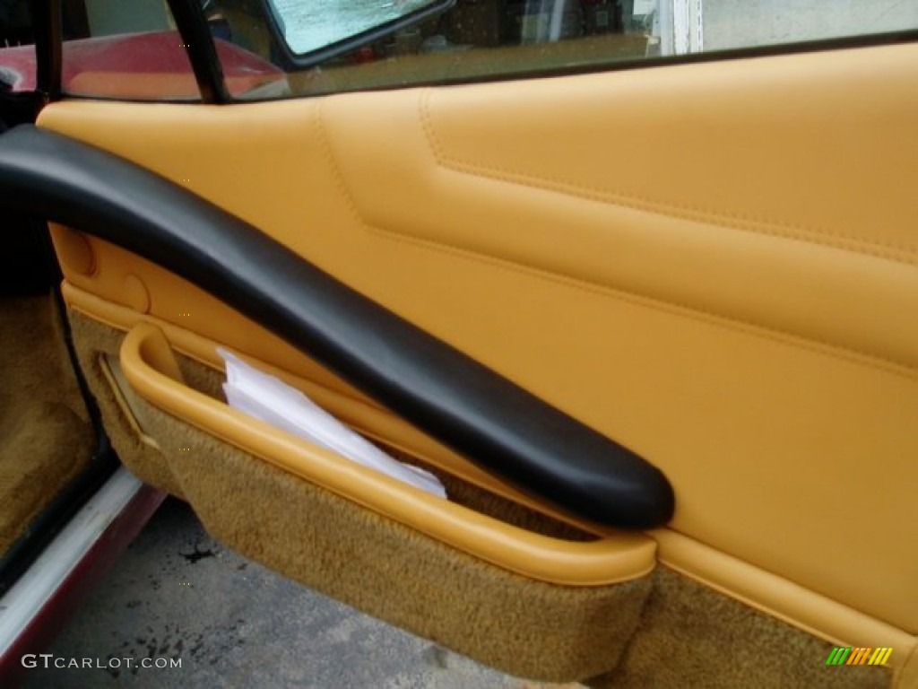 1983 Ferrari 308 GTSi Quattrovalvole Tan Door Panel Photo #79928879