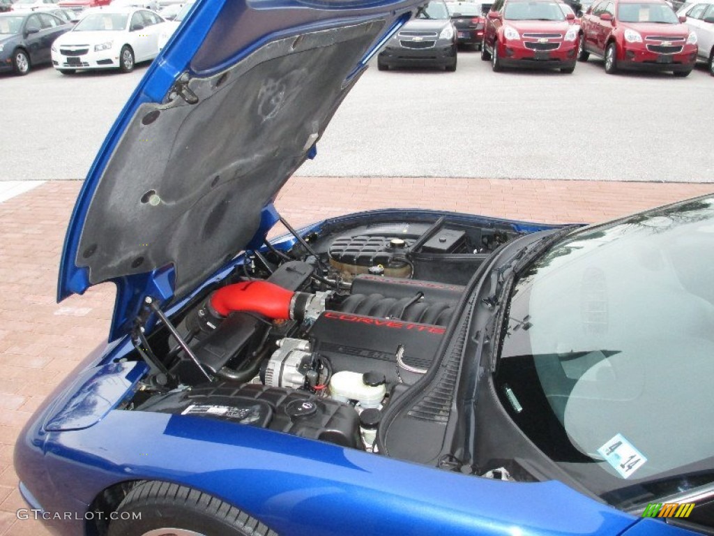 2002 Corvette Coupe - Electron Blue Metallic / Light Gray photo #21