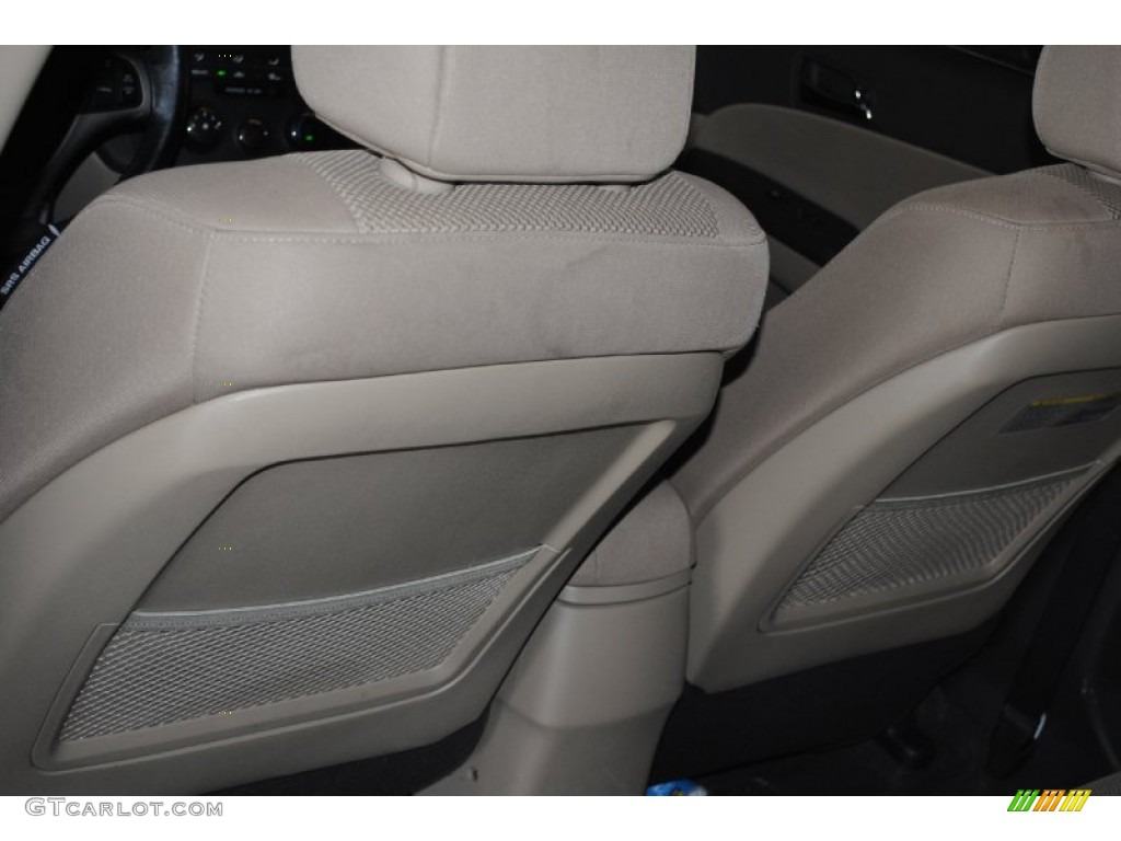 2009 Elantra Touring - Black Pearl / Beige photo #20