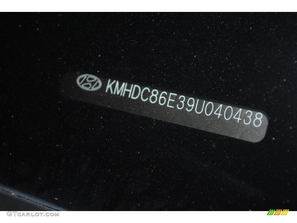 2009 Elantra Touring - Black Pearl / Beige photo #28