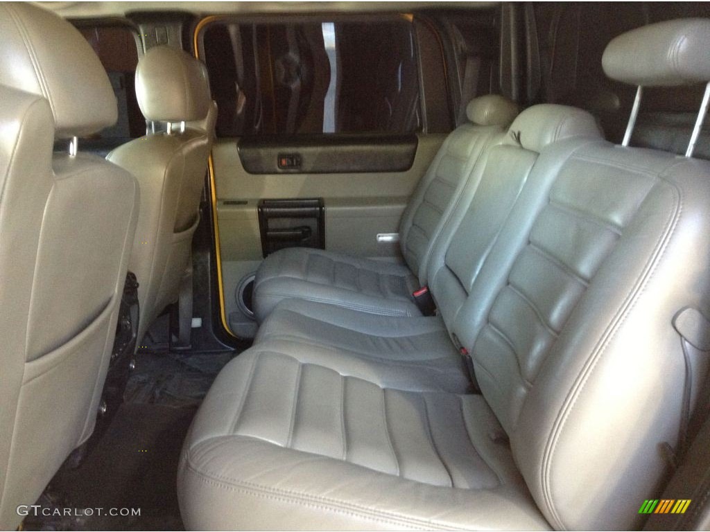 2006 Hummer H2 SUT Interior Color Photos