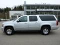 2013 Silver Ice Metallic Chevrolet Suburban LT 4x4  photo #2