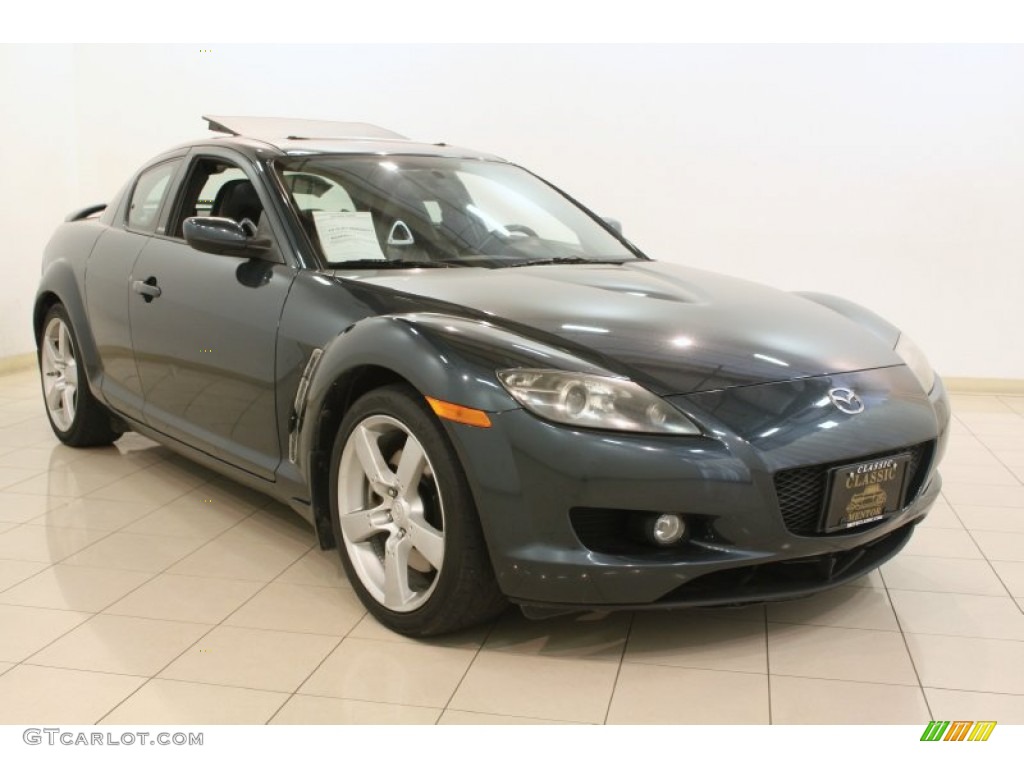 2004 RX-8 Grand Touring - Nordic Green Mica / Black photo #1