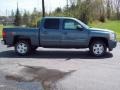 2009 Blue Granite Metallic Chevrolet Silverado 1500 LT Crew Cab 4x4  photo #3