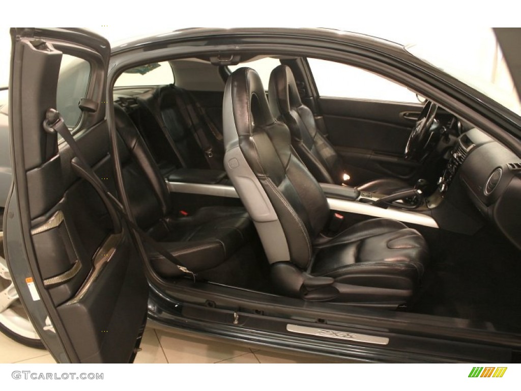 Black Interior 2004 Mazda RX-8 Grand Touring Photo #79931568