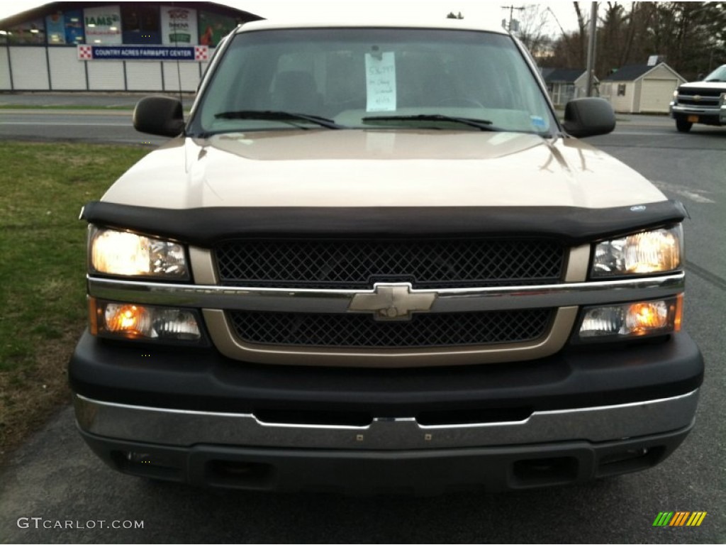 2004 Silverado 1500 Z71 Crew Cab 4x4 - Sandstone Metallic / Tan photo #3