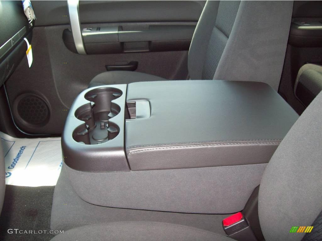 2009 Silverado 1500 LT Crew Cab 4x4 - Blue Granite Metallic / Dark Titanium photo #13