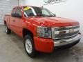 2008 Victory Red Chevrolet Silverado 1500 LT Extended Cab 4x4  photo #11