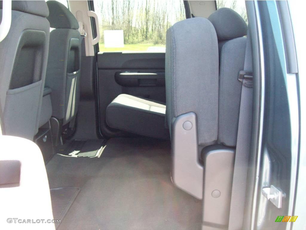 2009 Silverado 1500 LT Crew Cab 4x4 - Blue Granite Metallic / Dark Titanium photo #16