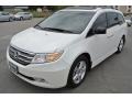 Taffeta White 2012 Honda Odyssey Touring Exterior