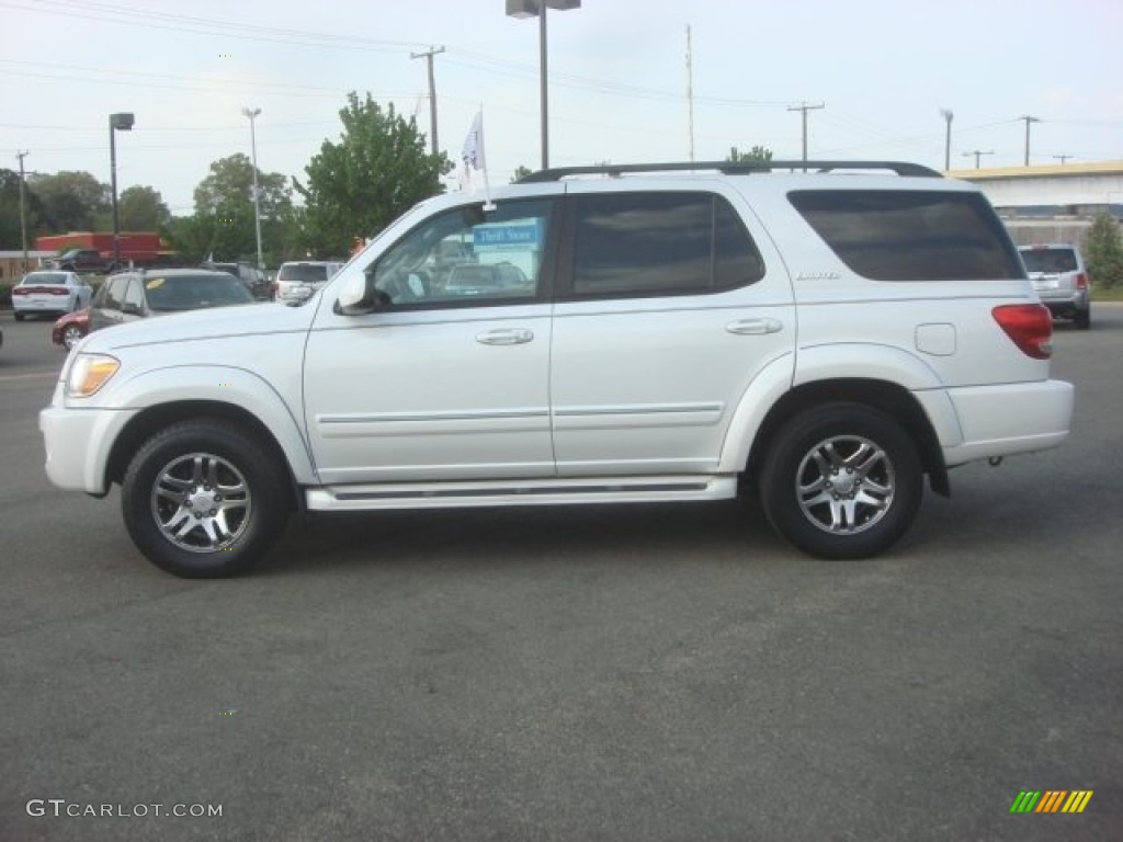 2006 Sequoia Limited - Natural White / Taupe photo #2