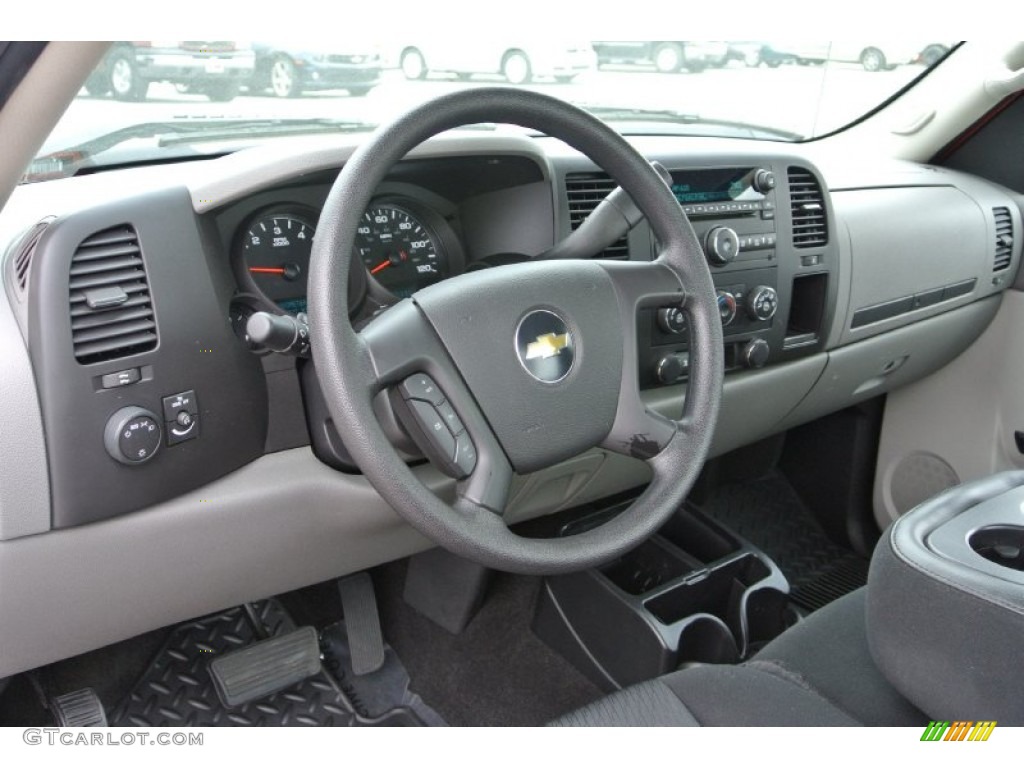 2011 Silverado 1500 LS Regular Cab - Victory Red / Dark Titanium photo #24