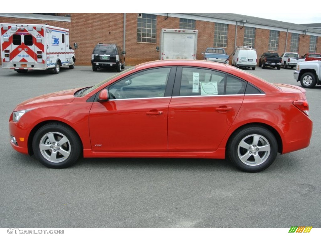 2013 Cruze LT/RS - Victory Red / Jet Black photo #3