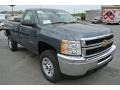 Blue Granite Metallic - Silverado 2500HD Work Truck Regular Cab 4x4 Photo No. 1