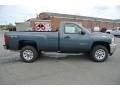 Blue Granite Metallic - Silverado 2500HD Work Truck Regular Cab 4x4 Photo No. 6