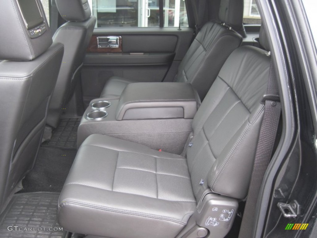 Charcoal Black Interior 2012 Lincoln Navigator L 4x4 Photo #79934707