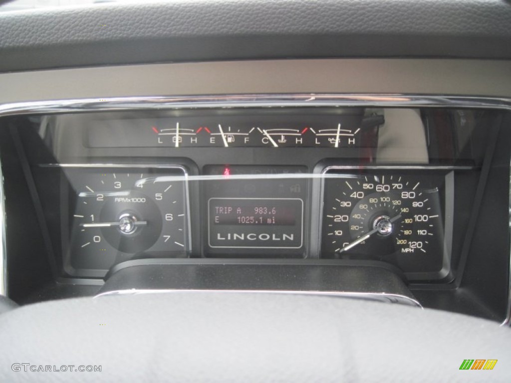 2012 Lincoln Navigator L 4x4 Gauges Photo #79934812
