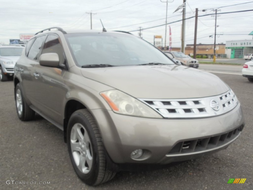 2003 Murano SL - Polished Pewter Metallic / Cafe Latte photo #3