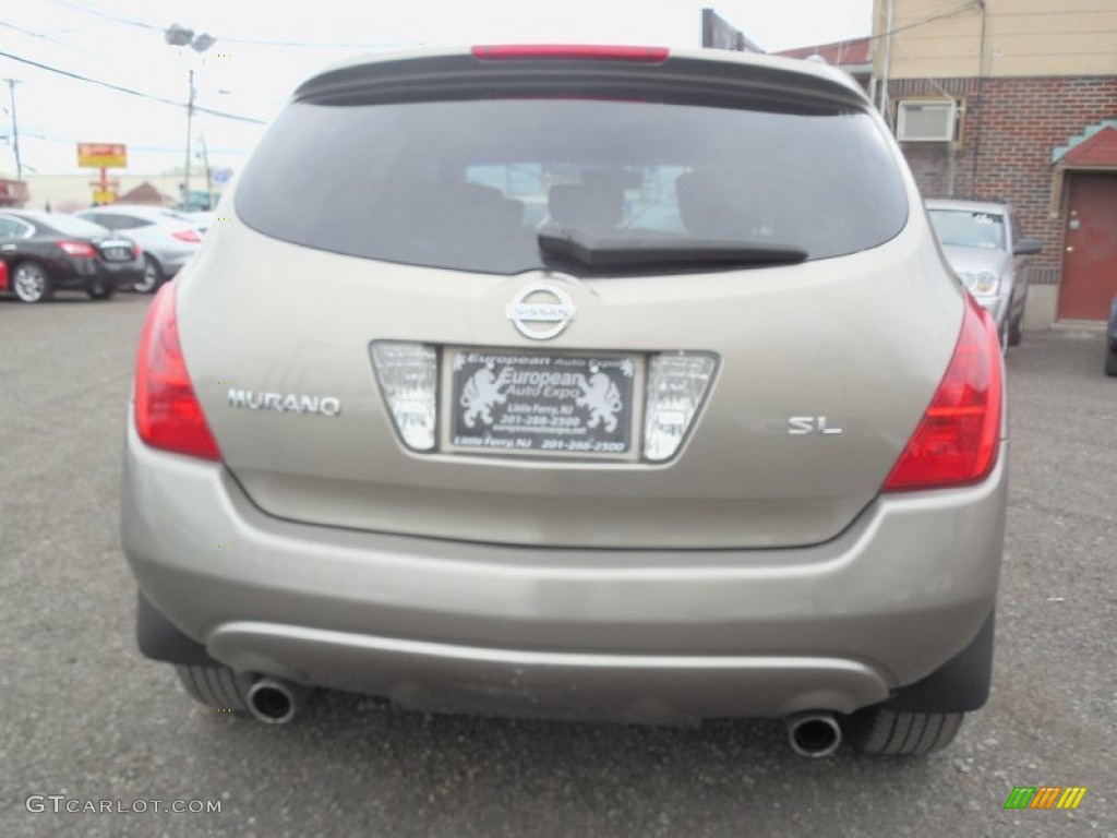 2003 Murano SL - Polished Pewter Metallic / Cafe Latte photo #5