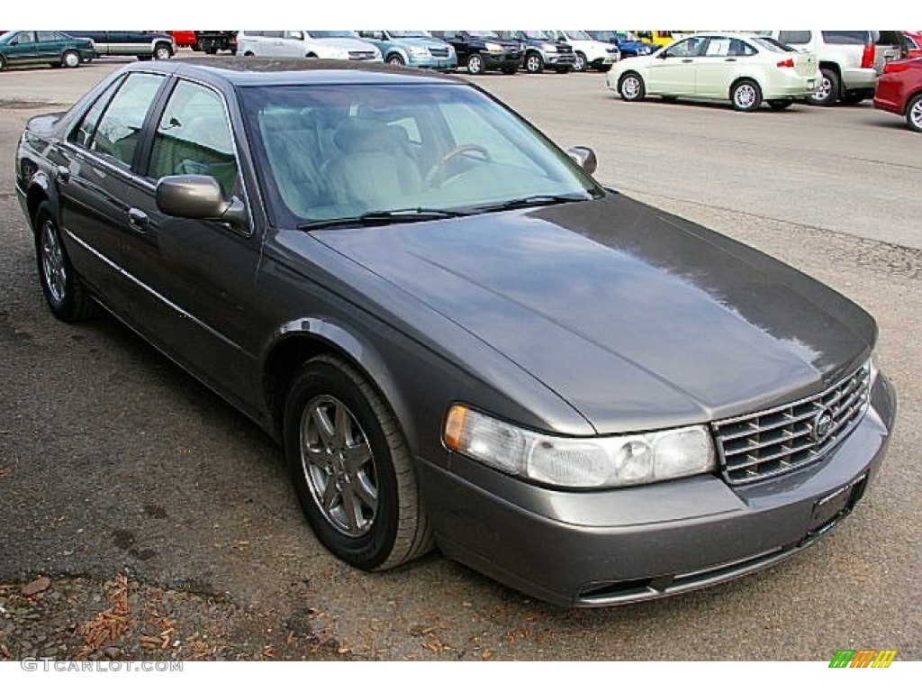 1999 Seville STS - Moonstone / Oatmeal photo #8