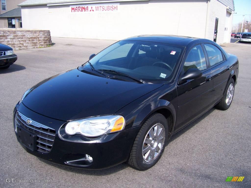 2005 Sebring Sedan - Brilliant Black / Black photo #1