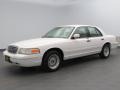 2001 Vibrant White Ford Crown Victoria LX  photo #1