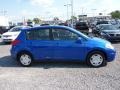 2012 Metallic Blue Nissan Versa 1.8 S Hatchback  photo #8