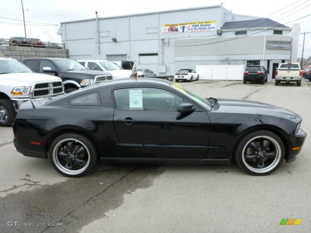 Ebony Black 2011 Ford Mustang V6 Premium Coupe Exterior Photo #79936573