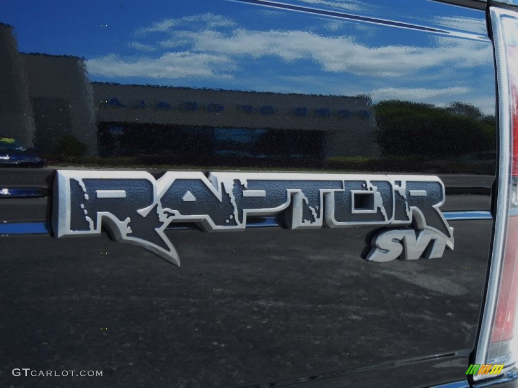 2011 F150 SVT Raptor SuperCrew 4x4 - Tuxedo Black Metallic / Raptor Black photo #11