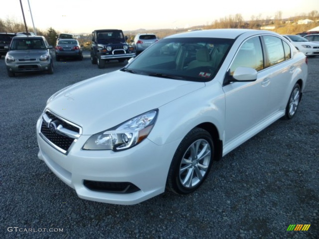Satin White Pearl 2013 Subaru Legacy 2.5i Premium Exterior Photo #79937197