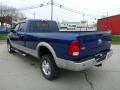 2011 Deep Water Blue Pearl Dodge Ram 3500 HD Laramie Crew Cab 4x4  photo #3