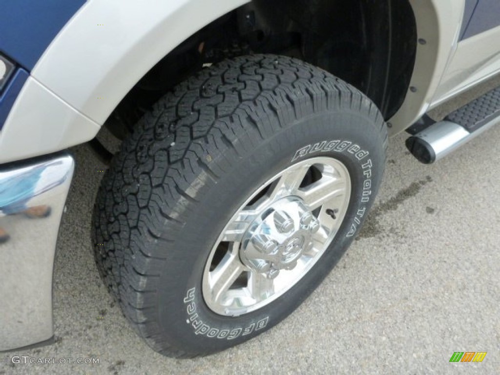 2011 Ram 3500 HD Laramie Crew Cab 4x4 - Deep Water Blue Pearl / Dark Slate Gray photo #8