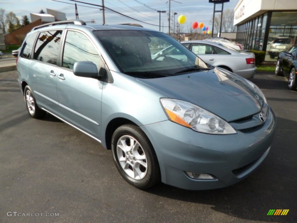 2006 Sienna XLE - Blue Mirage Metallic / Taupe photo #1