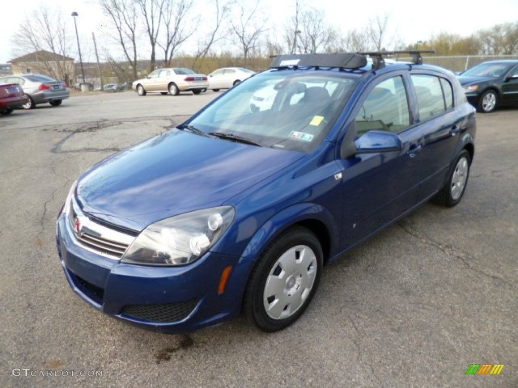 2008 Astra XE Sedan - Twilight Blue / Charcoal photo #3