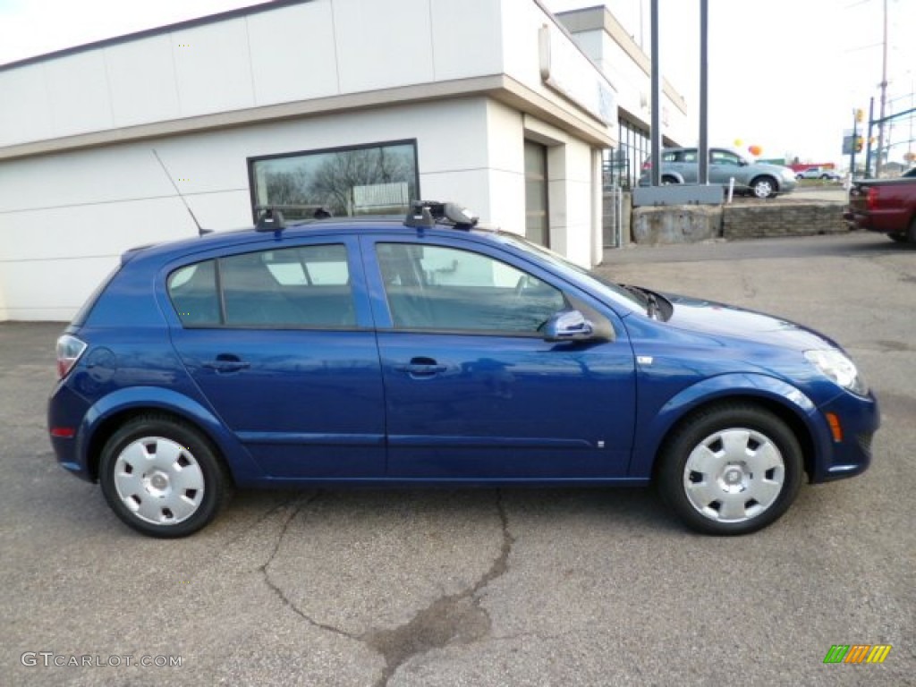 2008 Astra XE Sedan - Twilight Blue / Charcoal photo #8