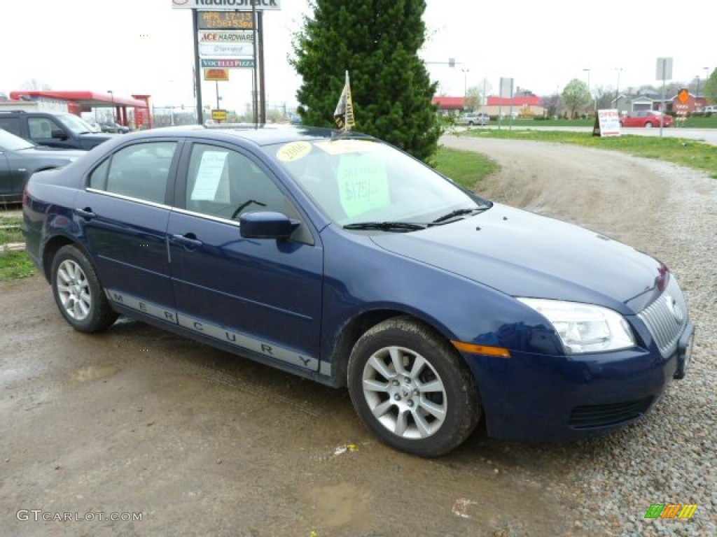 2006 Milan V6 - Dark Blue Pearl Metallic / Dark Charcoal photo #7