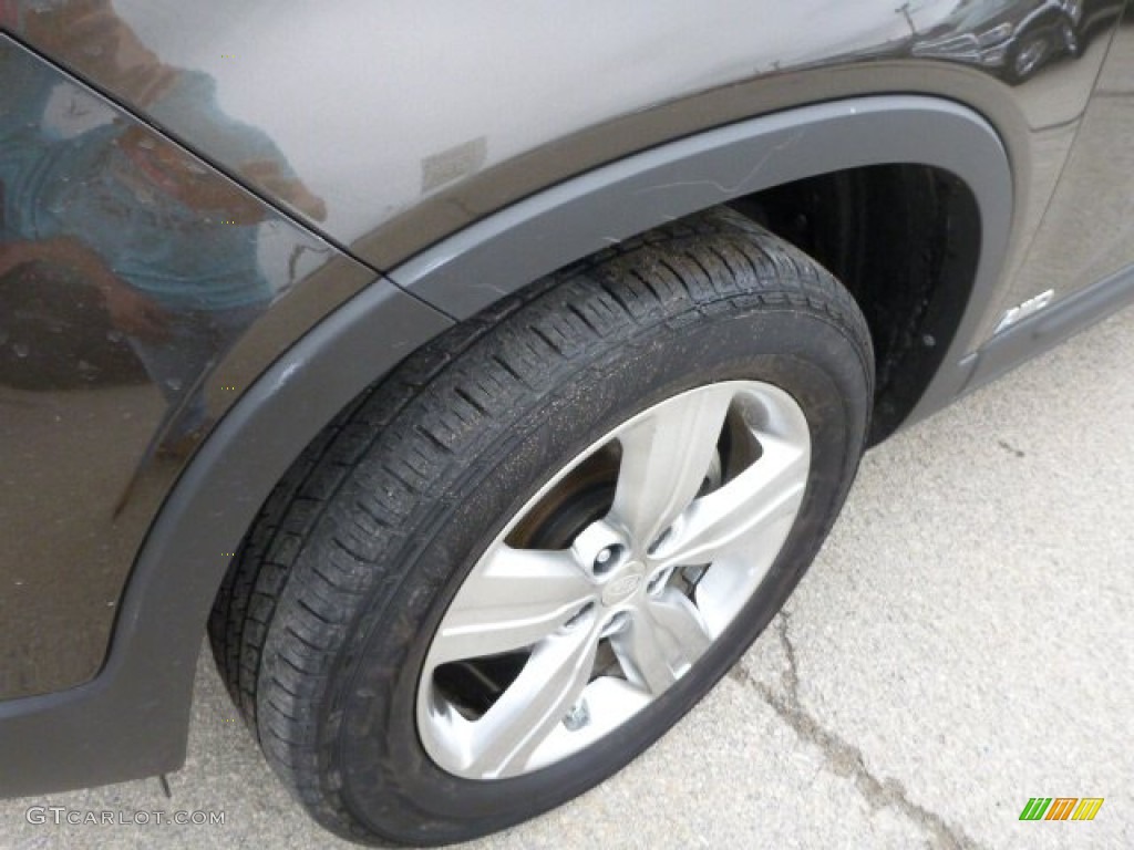 2012 Sorento EX AWD - Java Brown / Black photo #9