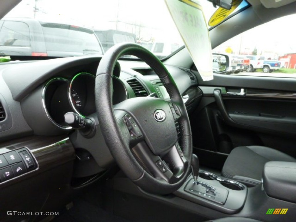 2012 Sorento EX AWD - Java Brown / Black photo #16