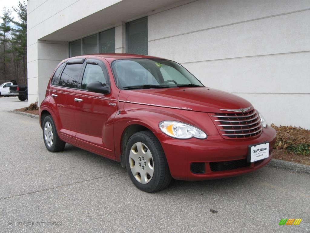 2006 PT Cruiser Touring - Inferno Red Crystal Pearl / Pastel Slate Gray photo #1