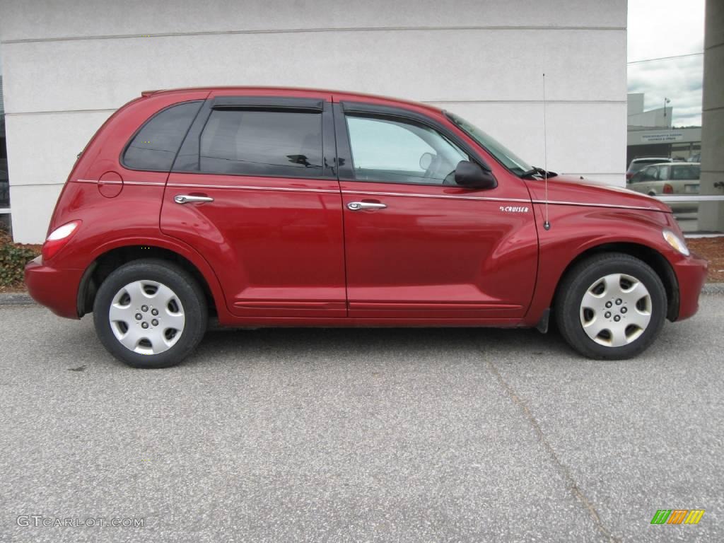 2006 PT Cruiser Touring - Inferno Red Crystal Pearl / Pastel Slate Gray photo #2