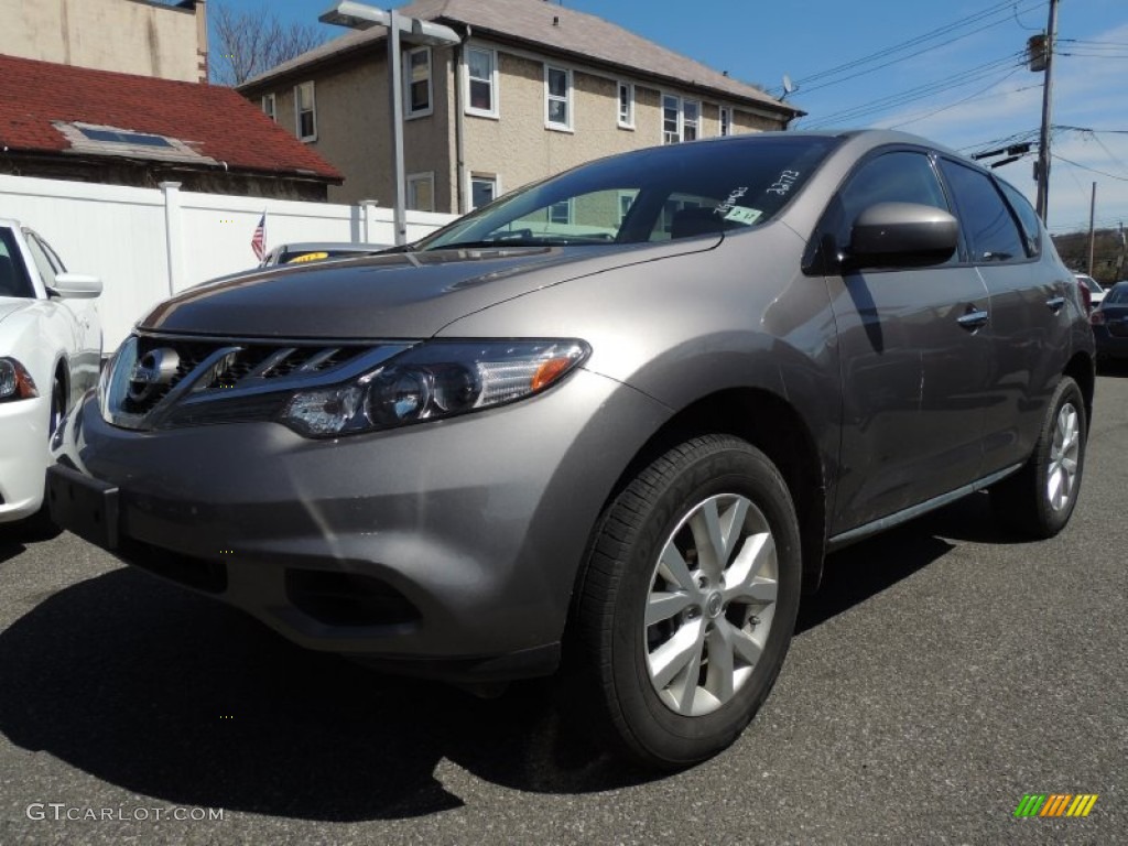 2012 Murano S AWD - Platinum Graphite / Black photo #1