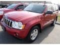2006 Inferno Red Crystal Pearl Jeep Grand Cherokee Limited 4x4  photo #2