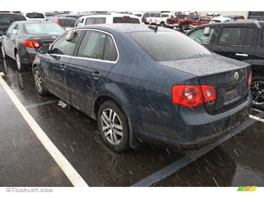 2006 Jetta TDI Sedan - Shadow Blue Metallic / Anthracite Black photo #3