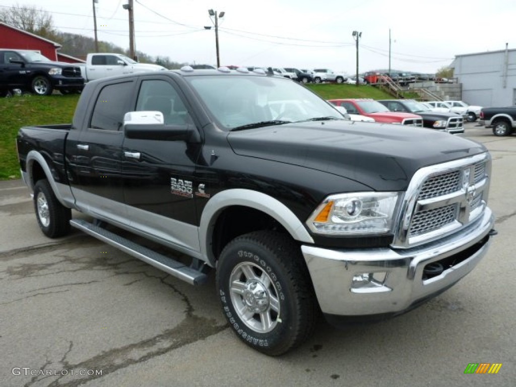 Black 2013 Ram 2500 Laramie Mega Cab 4x4 Exterior Photo #79942489