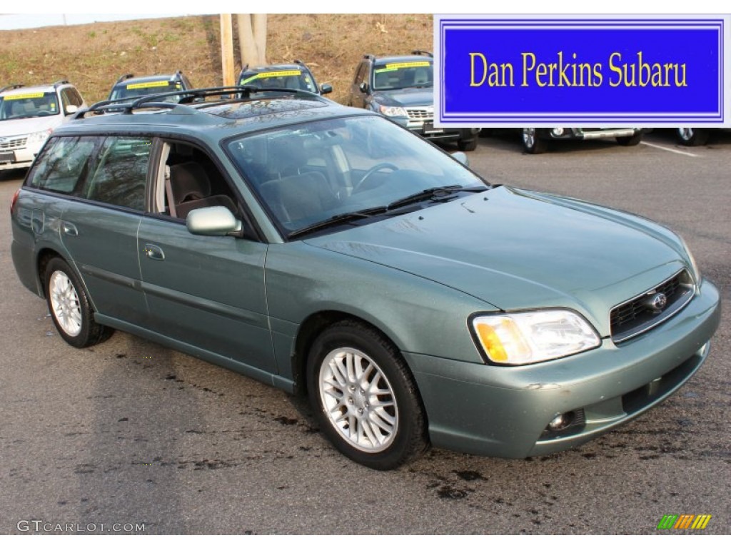 Seamist Green Pearl Subaru Legacy