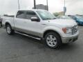 White Platinum Metallic Tri Coat - F150 Lariat SuperCrew Photo No. 1