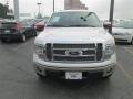 White Platinum Metallic Tri Coat - F150 Lariat SuperCrew Photo No. 4