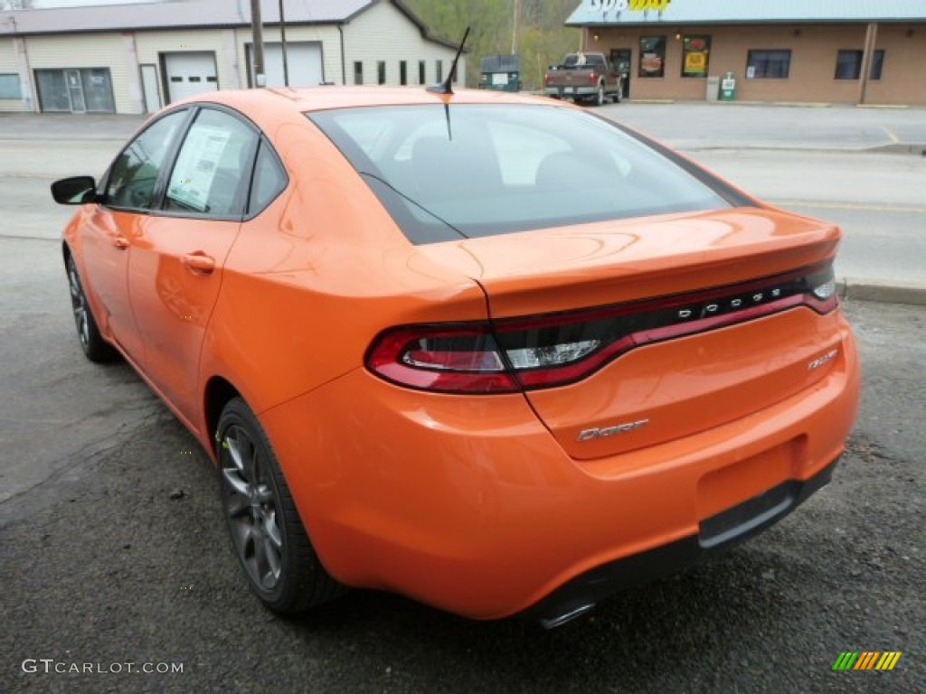 2013 Dart Rallye - Header Orange / Black photo #2